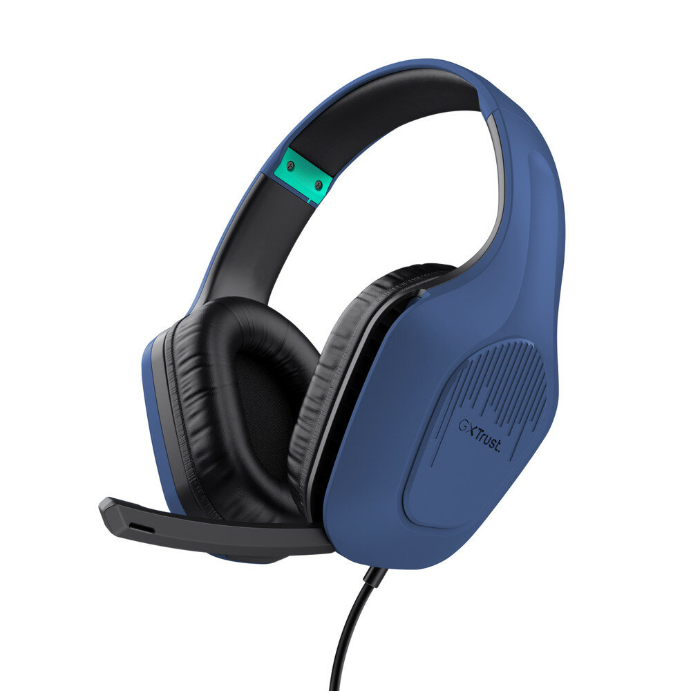 Trust GXT 415B Zirox Kopfhörer Kabelgebunden Kopfband Gaming Blau Trust GXT 415B Zirox Kopfhörer Kabelgebunden Kopfband Gaming Blau von Trust