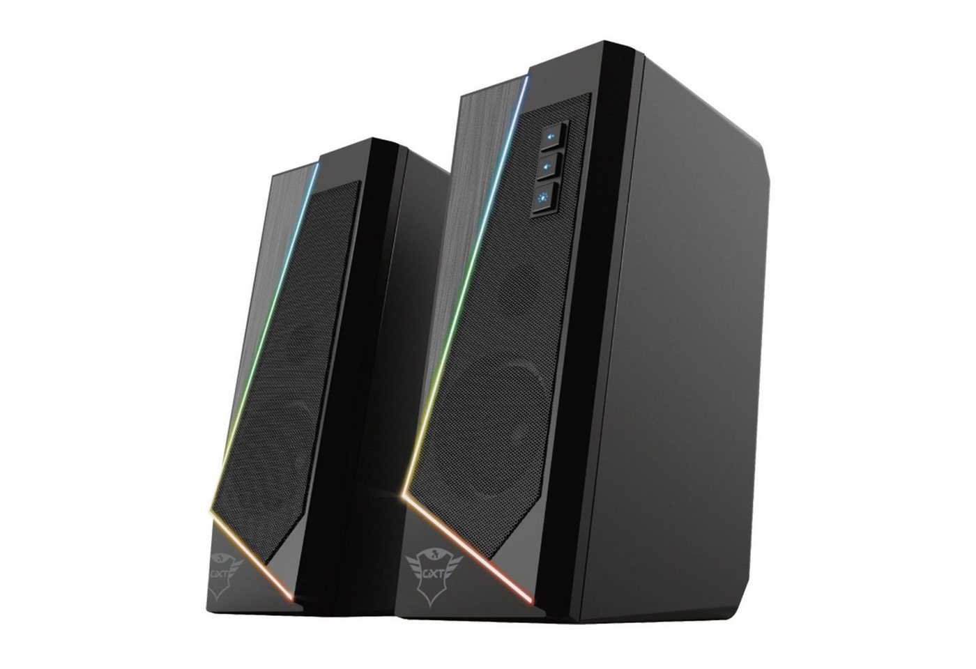 Trust GXT 609 Zoxa RGB Illuminated Lautsprecher Set PC-Lautsprecher von Trust