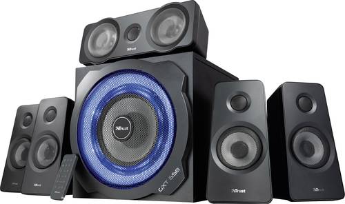 Trust GXT 658 Tytan 5.1 PC-Lautsprecher Kabelgebunden 90W Schwarz Trust GXT 658 Tytan 5.1 PC-Lautsprecher Kabelgebunden 90W Schwarz von Trust