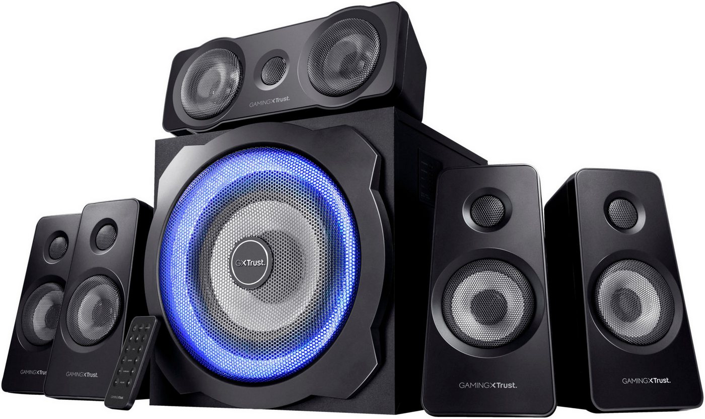 Trust GXT 658 Tytan 5.1 Surround Lautsprechersystem 5.1 (90 W) von Trust