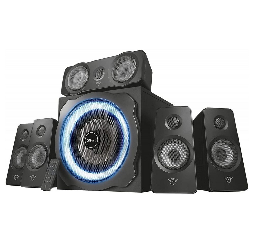 Trust GXT 658 Tytan 5.1 Surround Speaker System, PC-Lautsprechersystem 5.1 Lautsprecher System Trust GXT 658 Tytan 5.1 Surround Speaker System, PC-Lautsprechersystem 5.1 Lautsprecher System von Trust