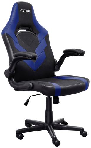 Trust GXT 703B Riye Gaming-Stuhl Schwarz/Blau von Trust