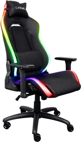 Trust GXT 719 Ruya PC-Gamingstuhl Gepolsterter Sitz Schwarz (25185) von Trust