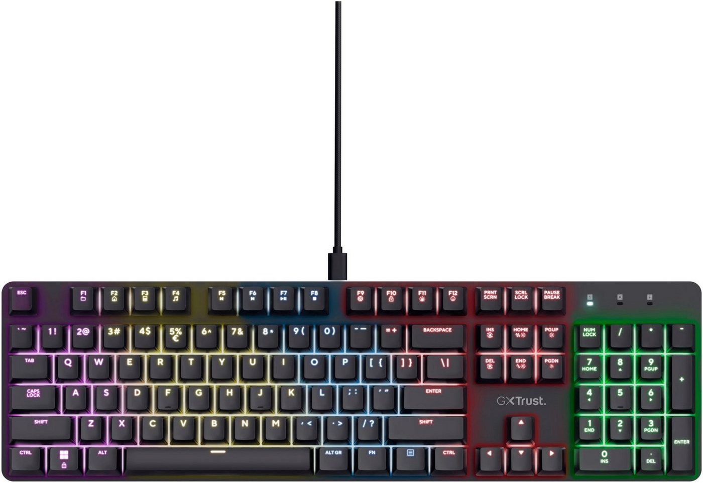 Trust GXT 871 Zora Gaming-Tastatur Trust GXT 871 Zora Gaming-Tastatur von Trust