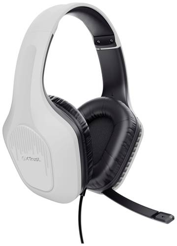 Trust GXT415PS ZIROX PS5 Gaming Over Ear Headset kabelgebunden Stereo Weiß von Trust