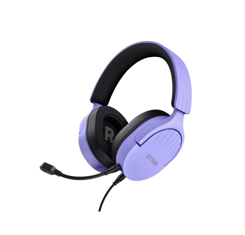 Trust GXT489P Fayzo Gaming-Headset, Lila Gaming-Headset von Trust