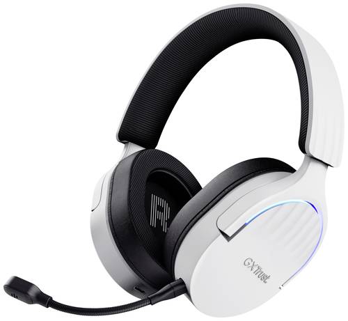 Trust GXT491 FAYZO Gaming Over Ear Headset Bluetooth® Virtual Surround Weiß Surround-Sound, Mikrof von Trust