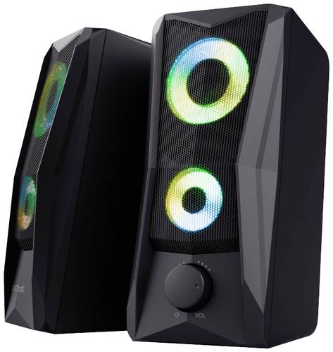 Trust GXT606B JAVV RGB PC-Lautsprecher Kabelgebunden 12W Schwarz von Trust