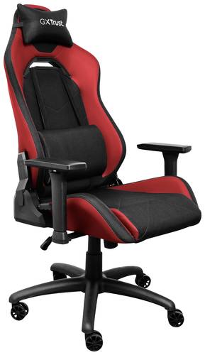 Trust GXT714 RUYA Gaming-Stuhl Schwarz/Rot von Trust