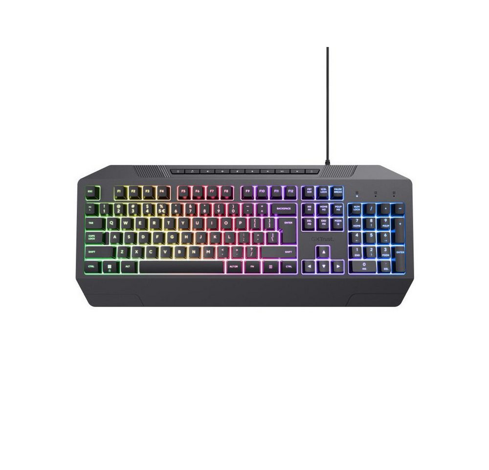 Trust GXT836 Evocx, USB, DE-Layout, Schwarz (24724) Gaming-Tastatur Gaming-Tastatur von Trust