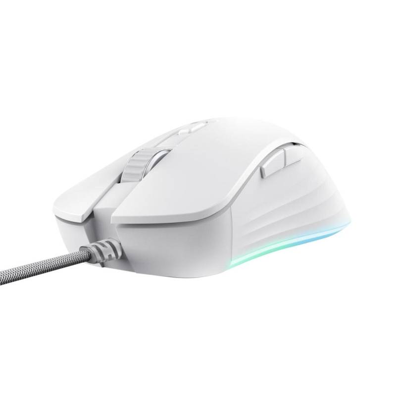 Trust GXT924W Ybar+ Hochleistungsfähige Gaming-Maus - Weiß von Trust