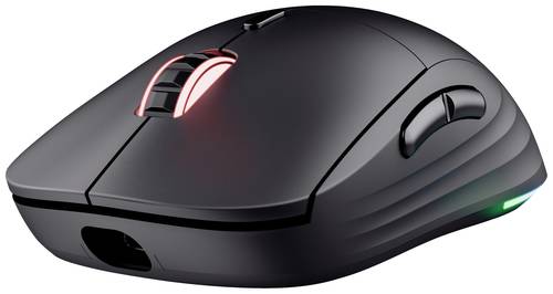 Trust GXT927 REDEX+ HIGH PERF Gaming-Maus Funk Optisch Schwarz 6 Tasten 25600 dpi Beleuchtet von Trust