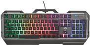 Trust Gaming GXT 856 Torac Gaming Tastatur, RGB - schwarz (23740) von Trust