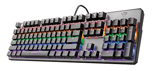 Trust Gaming GXT 865 Asta Mechanische Tastatur, Französisches AZERTY-Layout von Trust