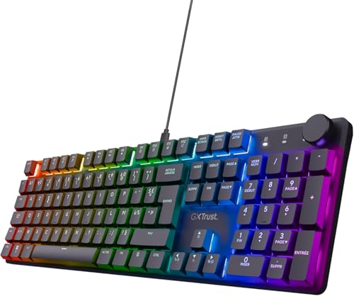 Trust Gaming GXT 866 Torix Französisches AZERTY-Layout Mechanische Tastatur von Trust