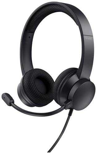 Trust HS-260 Computer Over Ear Headset kabelgebunden Stereo Schwarz von Trust