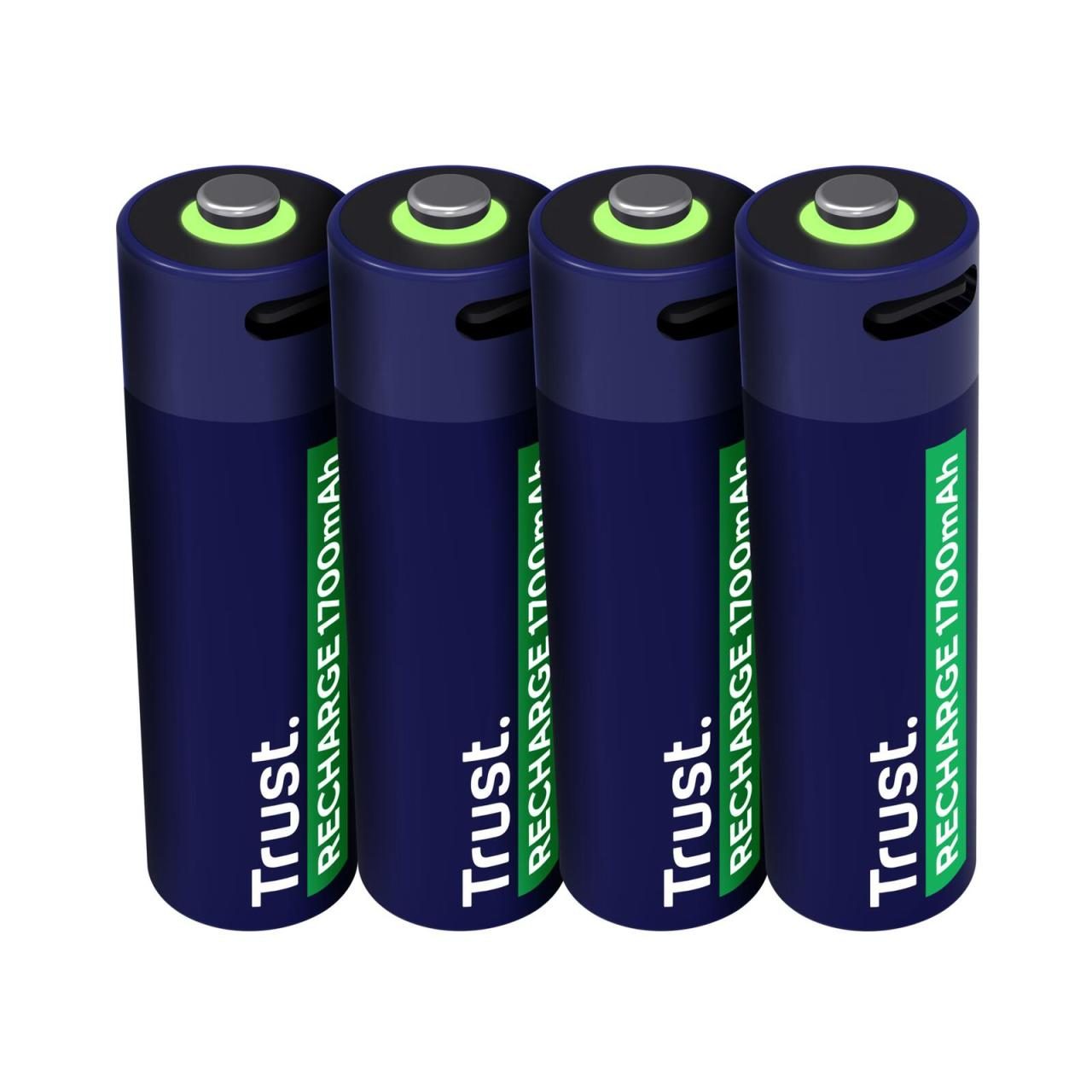 Trust Haushaltsbatterie Wiederaufladbarer Akku AA für USB-C Trust Haushaltsbatterie Wiederaufladbarer Akku AA für USB-C von Trust