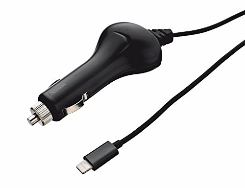 Trust Kfz-Ladegerät mit Lightning-Kabel (10 Watt) für Apple iPhone 5/iPad 4G/Mini/iPod Touch 5G/Nano 7G von Trust