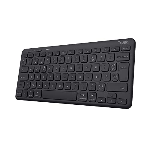 Trust Lyra Bluetooth Tastatur, Belgisches AZERTY-Layout von Trust