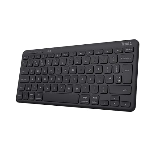 Trust Lyra Multi-Device Bluetooth Keyboard, QWERTY UK Layout von Trust