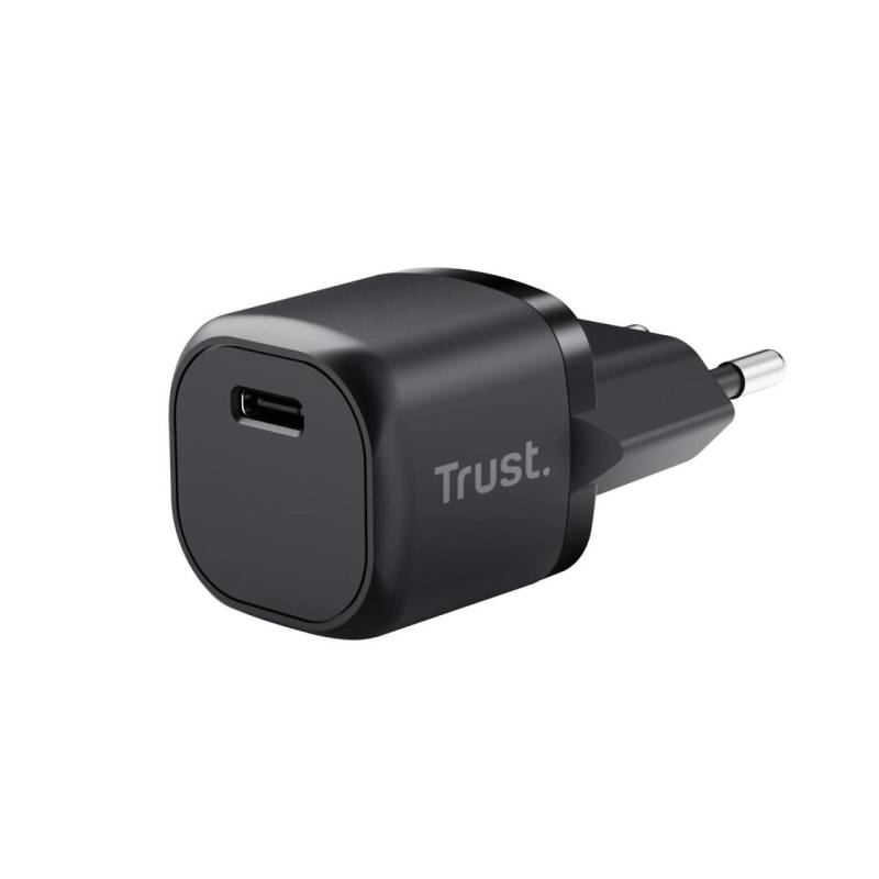 Trust Maxo Ultrakleines USB-C-PD-Ladegerät mit 20 W - Schwarz EU von Trust