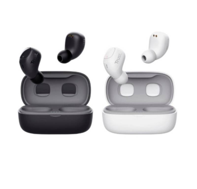 Trust Nika Compact Bluetooth Kopfhörer In-Ear-Kopfhörer (Android Phone Control, iOS Phone Control, Bluetooth, Volume-Control, Microphone Feature) von Trust