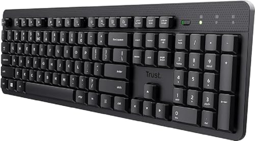 Trust ODY II Italienisches QWERTY-Layout Tastatur Kabellos von Trust