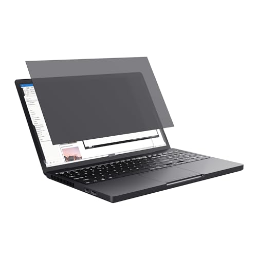 Trust Primo 14 Zoll Laptop Blickschutzfilter, Blickschutzfolie mit Blaulichtfilter, 60° Blickwinkel, Computer Bildschirm Sichtschutz, Anti-Blend-Datenschutzfilter für HP Lenovo Acer Dell Asus von Trust