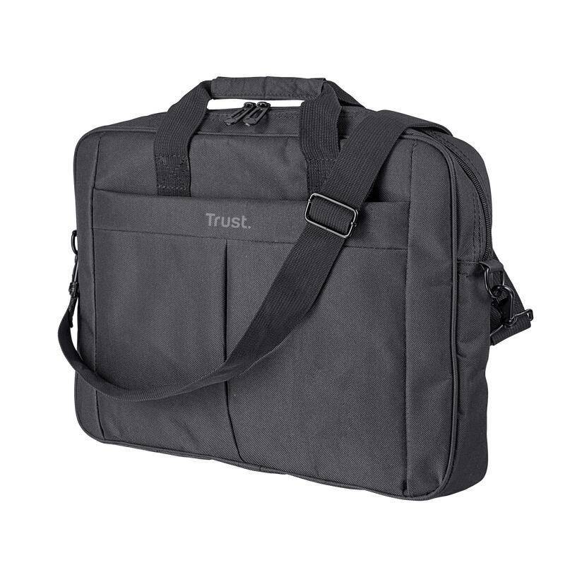 Trust Primo Erstklassige Tragetasche für 16 Zoll-Laptops - Schwarz von Trust