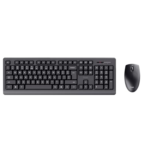 Trust Primo Italienisches QWERTY-Layout Tastatur und Maus Set Kabellos Trust Primo Italienisches QWERTY-Layout Tastatur und Maus Set Kabellos von Trust