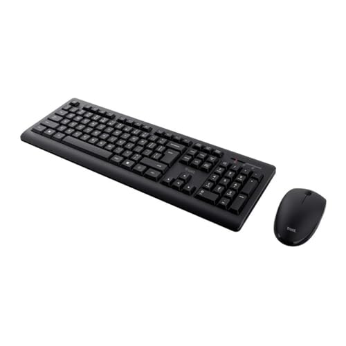 Trust Primo Kabellose Tastatur und Maus, Schwarz, Monochrom, Englisch, US, QWERTY US Trust Primo Kabellose Tastatur und Maus, Schwarz, Monochrom, Englisch, US, QWERTY US von Trust Gaming