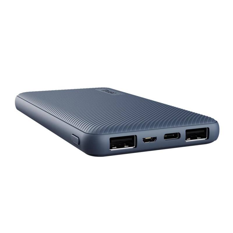 Trust Primo Ultradünne 10.000 mAh Powerbank - Blau von Trust
