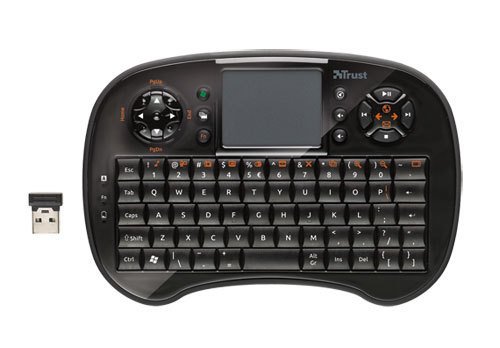 Trust Tocamy RF Wireless Spanisch Schwarz - Tastaturen (Kabellos, RF Wireless, Schwarz) von Trust