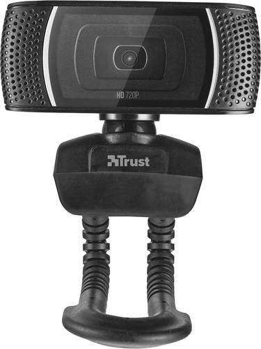 Trust Trino HD-Webcam 1280 x 720 Pixel Klemm-Halterung von Trust