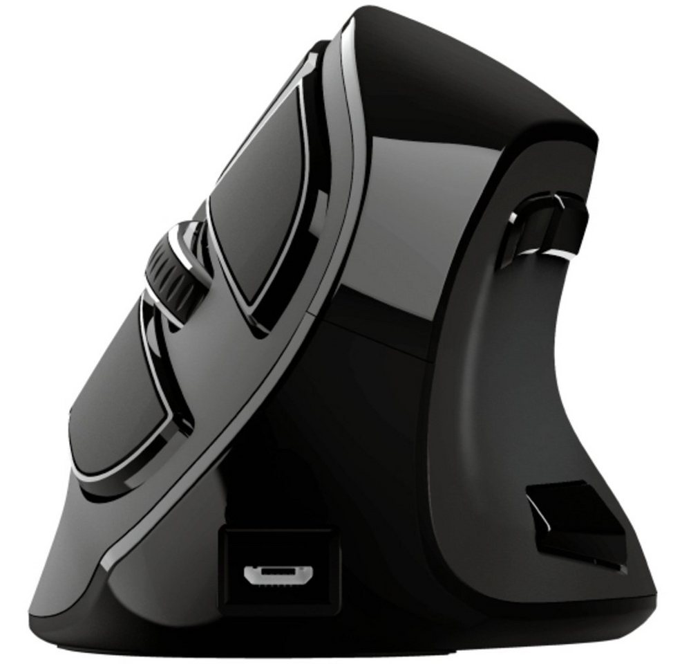 Trust Trust VOXX Ergonomische Maus Bluetooth®, Funk Optisch Schwarz 9 Tas Mäuse von Trust