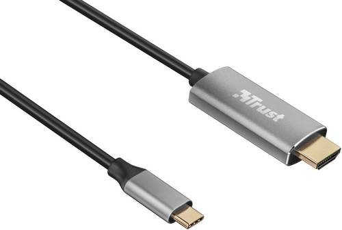 Trust USB-C® / HDMI Adapterkabel USB-C® Stecker, HDMI-A Stecker 1.80m Schwarz 23332 USB-C®-Displa von Trust