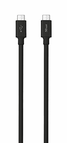 Trust Urban 21595 USB 2.0-C auf C-USB-Kabel, 1 m schwarz von Trust