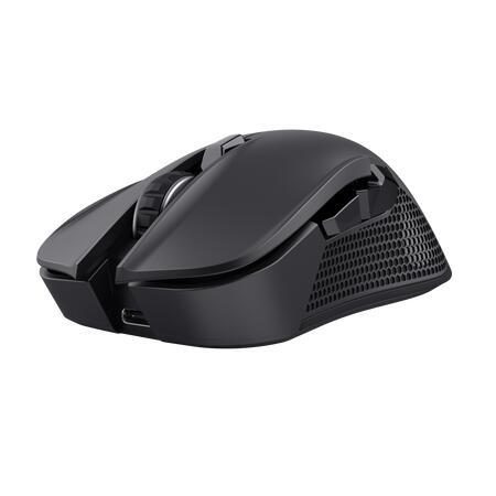 Trust Ybar Kabellose Gaming-Maus für mehrere Geräte - schwarz von Trust