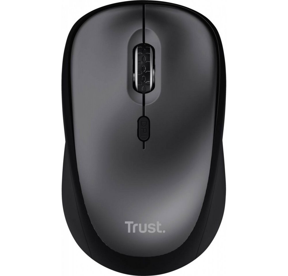 Trust Yvi+ Silent Wireless Mouse Eco schwarz - Maus. Mäuse (Funkübertragung, keine) von Trust