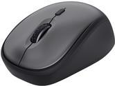 Trust Yvi Plus - Maus - leise - Für Rechtshänder - optisch - 4 Tasten - kabellos - 2,4 GHz - kabelloser Empfänger (USB) - Schwarz (24549) von Trust