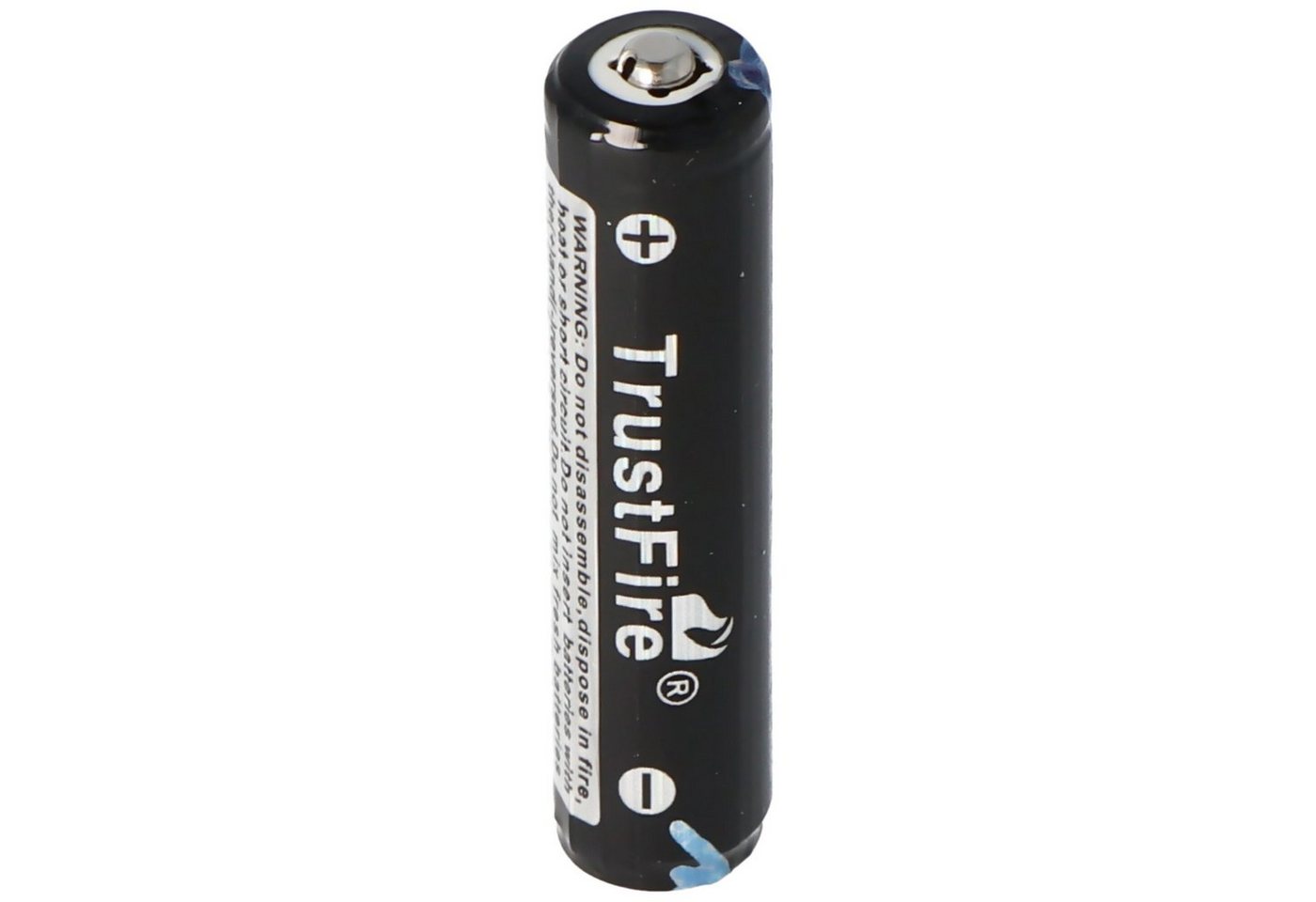 Trustfire Trustfire 10440 300mAh 3,6V - 3,7V geschützte Li-Ion-Zelle Flame, mit Akku 300 mAh (3,6 V) von Trustfire