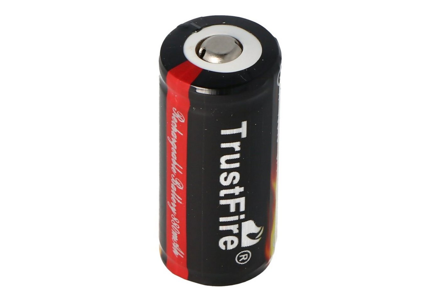 Trustfire Trustfire 16340 Li-ion Akku 880mAh 3,6V - 3,7V PCB geschützt 36x16,4m Akku 880 mAh (3,6 V) von Trustfire