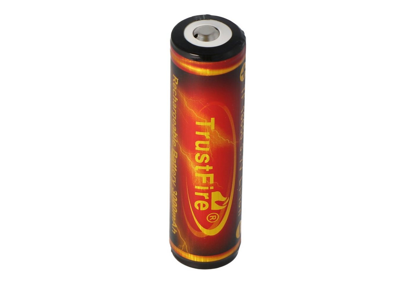 Trustfire Trustfire 18650 3000mAh 3,7 Volt geschützter Li-Ion-Akku Abmessungen Akku 3000 mAh (3,6 V) von Trustfire