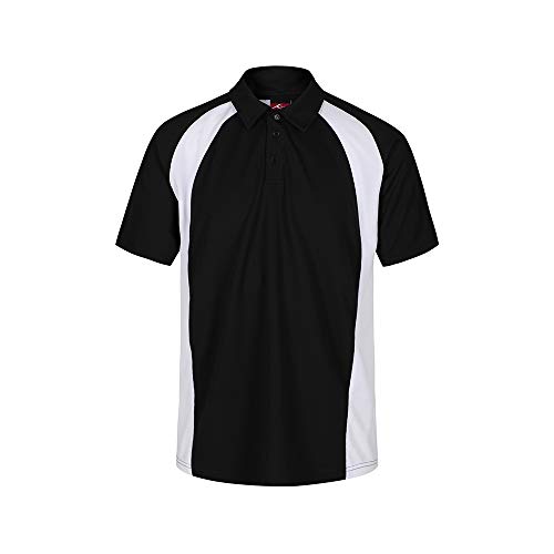 Trutex EPB-BKW-5/6 AKOA Standard Fit Polo, Schwarz/Weiß, 5/6 Größe von Trutex