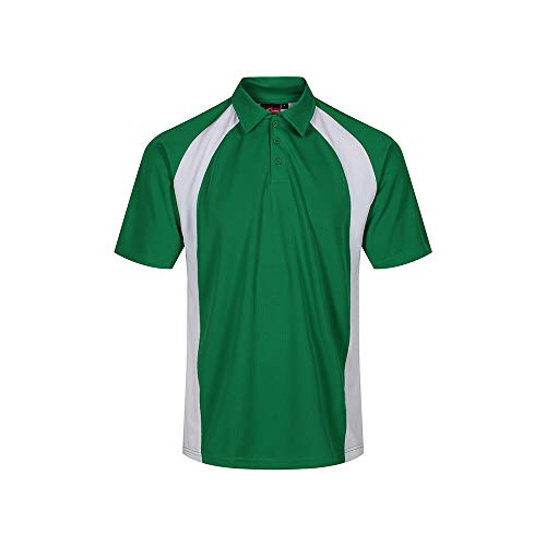 Trutex EPB-EMW-9/10 AKOA Standard Fit Polo, Smaragd/Weiß, 9/10 Größe von Trutex