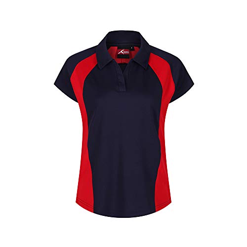 Trutex EPG-NSC-M Sektor Mädchen Polo, Marine/Scharlach, M Größe von Trutex