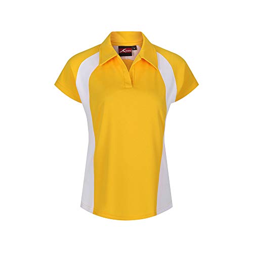 Trutex EPG-YWH-L Sektor Mädchen Polo, Gelb/Weiß, L Größe von Trutex