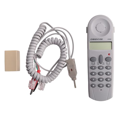 Tsadeer Telefon Telefon-StoßTest Tester Lineman Tool Netzwerkkabelsatz GeräT C019 Telefonleitungsfehler PrüFen Weiß von Tsadeer