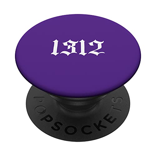 1312 auf tshirt Rückseite, 1312 Hoodie, 1312 Hinten geduckt, PopSockets mit austauschbarem PopGrip von Tshirt Shirt T-Shirt Pullover Hoodie Sweater Style