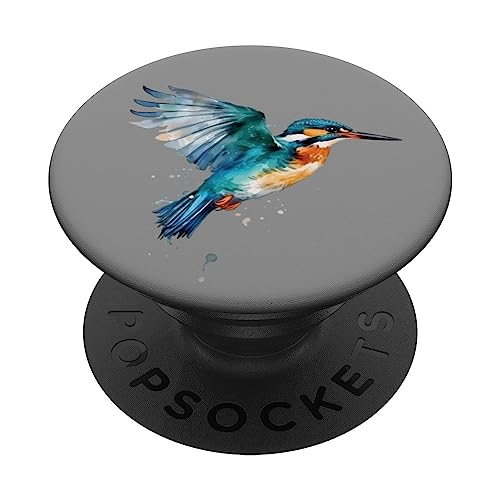 Eisvogel Wasserfarben Malerei t shirt Eisvogel Vogel Kunst PopSockets mit austauschbarem PopGrip von Tshirt Shirt T-Shirt Pullover Hoodie Sweater Style